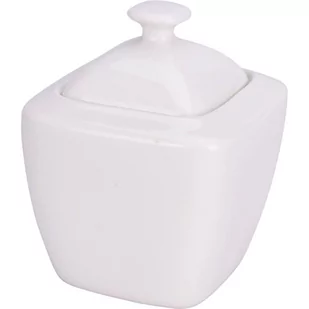 Cukiernica porcelanowa z pokrywką 320 ml Q81000200 - Cukiernice - miniaturka - grafika 1