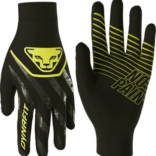 Rękawiczki Dynafit Trail Reflective Gloves Rozmiar rękawiczek: M / Kolor: czarny/żółty - Rękawice narciarskie - miniaturka - grafika 1