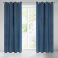 Zasłony - Eurofirany Zasłona Meltem 140x250 Granatowa ex-zas-meltem-gran-135x250-przel - miniaturka - grafika 1