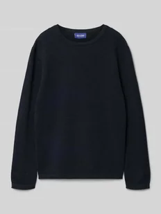 Sweter z dzianiny o kroju regular fit z czystej bawełny model ‘PANTER’ - Swetry dla chłopców - miniaturka - grafika 1