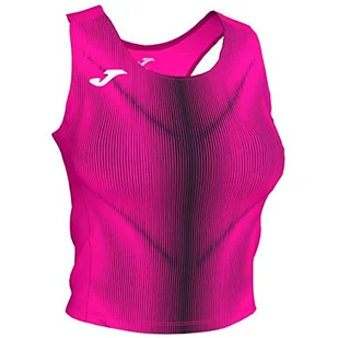 Joma Dziewczęcy damski top Olimpia różowy Różowy fluorescencyjny czarny XXS - Koszulki i topy damskie - miniaturka - grafika 1
