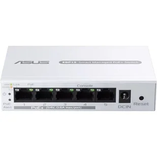 ASUS ExpertWiFi EBP15 Gigabit Ethernet, 5 portów, Funkcja PoE+, Zarządzalny - Switche - miniaturka - grafika 1