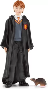 Schleich Harry Potter Figurka Ron Weasley i Parszywek 42634 - Figurki dla dzieci - miniaturka - grafika 2