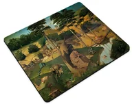 Podkładki pod mysz - Podkładka Kuszenie św. Antoniego Hieronim Bosch 36x29cm - miniaturka - grafika 1