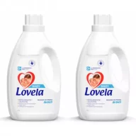 Środki do prania - Lovela Baby hipoalergiczne mleczko do prania ubranek niemowlęcych i dziecięcych do bieli Zestaw 2 x 2.9 l - miniaturka - grafika 1
