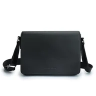Torebki damskie - Carlheim Crossbody bag, Cross-Wear Kai, Genuine Leather, Black - miniaturka - grafika 1