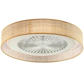 Wentylatory sufitowe - Lampownetylator Raffan biały śr. 55 cm 5550 lm LED Inspire - miniaturka - grafika 1