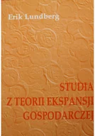 Ekonomia - Studia z teorii ekspansji gospodarczej - miniaturka - grafika 1