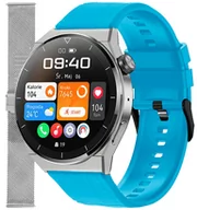 Smartwatch - Enter SAT.111.237.1411-SET Niebieski - miniaturka - grafika 1