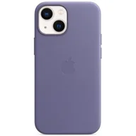 Etui i futerały do telefonów - Apple Skórzane etui iPhone 13 mini glicynia - miniaturka - grafika 1