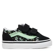 Buty dla chłopców - Tenisówki Vans Old Skool V VN000CTGYJ71 Czarny - miniaturka - grafika 1
