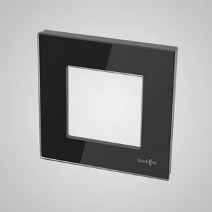 Touchme TM728B Ramka 1-krotna 86x86mm szklana czarna TM728B - Klawisze i ramki Touchme TM728B Ramka 1-krotna 86x86mm szklana czarna TM728B - Klawisze i ramki - miniaturka - grafika 1