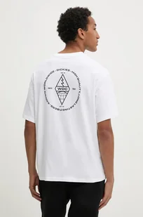 Dickies t-shirt bawełniany INDUSTRIAL męski kolor biały z nadrukiem DK0A863B - Koszulki męskie - miniaturka - grafika 1