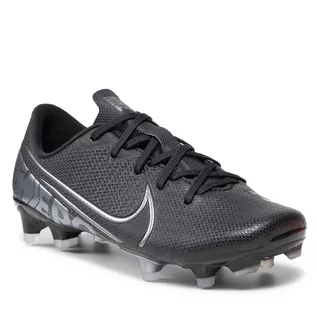 Buty dla chłopców - Buty Nike - Jr Vapor 13 Academy Fg/Mg AT8123 001 Black/Mtlc Cool Grey/Cool Grey - grafika 1