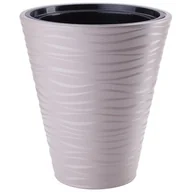 Donice - Donica SAHARA 40 cm szarobeżowy - miniaturka - grafika 1