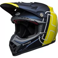 Kaski motocyklowe - BELL Helmets Moto-9 Flex Husqvarna Gotland M/G Blue/Hi-Viz L - miniaturka - grafika 1