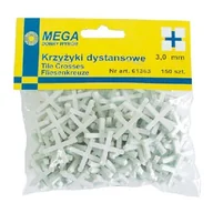 Narzędzia glazurnicze - MEGA KRZYŻYKI DYSTANSOWE DO GLAZURY 3MM 61363_KRZYZ_GLAZ_3 - miniaturka - grafika 1