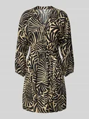 Sukienki - Sukienka mini z lejącej czystej wiskozy model ‘NOVA’ - miniaturka - grafika 1