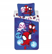 Pościel dla dzieci - Pościel Dziecięca Spidey Spiderman 140x200cm Spider-man Pająk Marvel - miniaturka - grafika 1