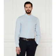 Koszule męskie - BOSS BLACK Lniana koszula H-LIAM-BD-E-C1-243 Regular Fit - miniaturka - grafika 1