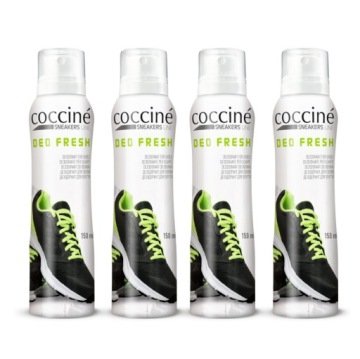 Zestaw 4x Coccine Sneakers Deo Fresh Odświeżacz do Butów Przyjemny Zapach