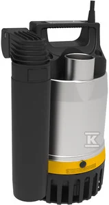Pompa zatapialna UV3 SF, obudowa ze stali nierdzewnej, z wyłącznikiem automatycznym, kabel 10M z wtyczką Schuko, wyjście tłoczne 1 1/4" (DN32) - Pompy wodne - miniaturka - grafika 1
