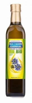 Bio Olej z Czarnuszki Egipskiej Certyfikowany500ML