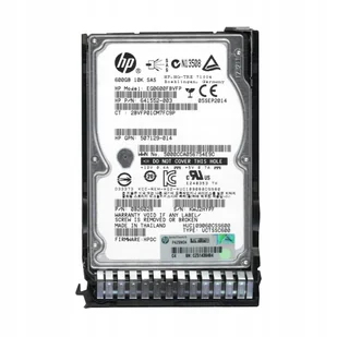 HP dysk twardy 600GB 10K 6Gbps SAS 2,5 SFF Hot-Plug 641552-003 - Dyski serwerowe - miniaturka - grafika 1