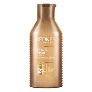 Redken All Soft szampon odżywczy do włosów suchych i łamliwych 500 ml - Szampony do włosów - miniaturka - grafika 1