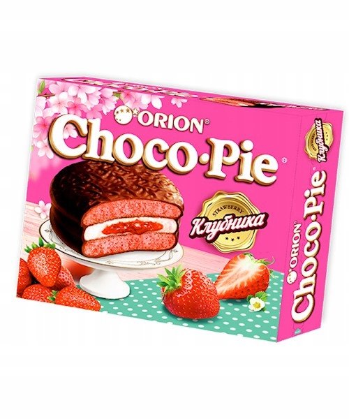 Chco Pie z polewą „Czekoladowe Ciasto Truskawkowe” 360g