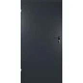 Drzwi zewnętrzne - Drzwi techniczne 80L antracyt lewe - miniaturka - grafika 1