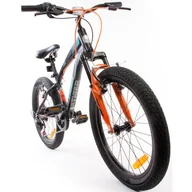 Rowery - Sun Baby Tiger Bike 20 cali dla chłopca Czarno-pomarańczowo-turkusowy 2023 - miniaturka - grafika 1