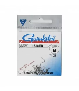Gamakatsu Haczyk nr 14 LS-1810B 25szt - Inne akcesoria dla wędkarzy - miniaturka - grafika 1