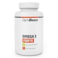 Serce i układ krążenia - GymBeam Omega 3 Forte, 90 kapsułek - miniaturka - grafika 1