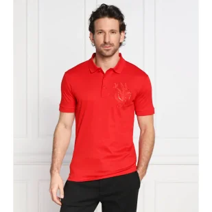 BOSS GREEN Polo BOSS X LOONEY TUNES Paddy Lunar | Regular Fit - Koszule męskie - miniaturka - grafika 1