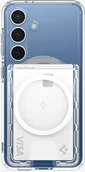 Etui i futerały do telefonów - Spigen Ultra Hybrid Wallet MagSafe+, crystal clear - Samsung Galaxy S25 Series - miniaturka - grafika 1