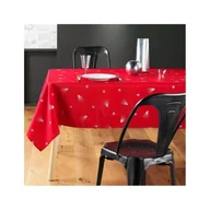 Obrusy i serwetki - Obrus Świąteczny Prostokątny - Tkanina Plamoodporna / Wodoodporna - Jodła Pospolita - Różne Rozmiary - Czerwony - 150X240Cm - miniaturka - grafika 1