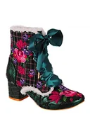 Botki damskie - Toasty Toes botki, Q322, zielone C, EUR 36 (UK 3,5) - miniaturka - grafika 1