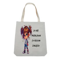 Torebki damskie - Torba na ramię jasny beż 33x38 Mi 009 - miniaturka - grafika 1