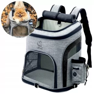 Torba Transporter Plecak Dla Kota Małych Zwierząt 7,5Kg - Transportery dla kotów - miniaturka - grafika 1