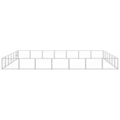 Budy dla psów - shumee Kojec dla psa srebrny 42 m stalowy - miniaturka - grafika 1