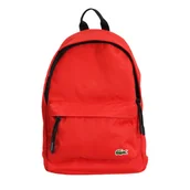 Plecaki - Plecak Lacoste Néocroc Unisex Materiałowy Czerwony S - NH2860NE-883 - miniaturka - grafika 1