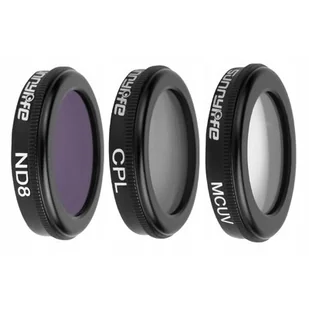 Zestaw Filtrów 4w1 Filtr Nd8 / Cpl / Uv Do Dji Mavic 2 Zoom - Akcesoria do drona - miniaturka - grafika 1