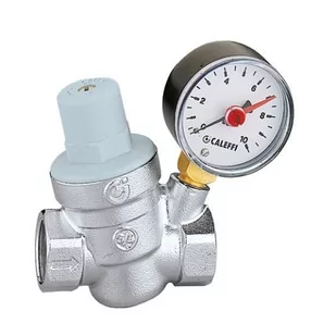 Caleffi POLAND Reduktor z manometrem 1 / 2" PN16 1 - 6 BAR POLAND - Zawory i kraniki - miniaturka - grafika 1