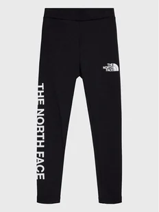 The North Face Legginsy Graphic NF0A82EQ Czarny Slim Fit - Legginsy - miniaturka - grafika 1
