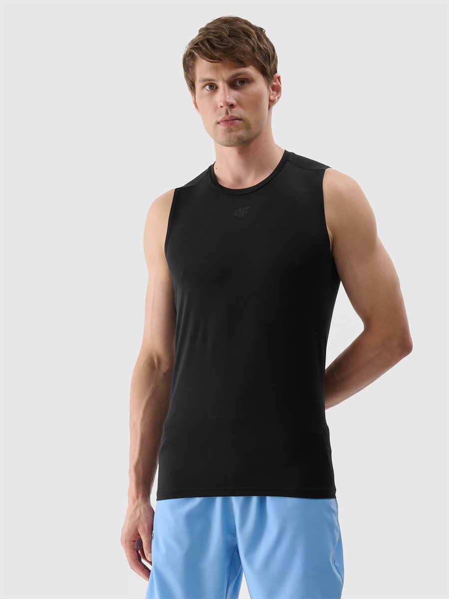 T-SHIRT MĘSKI 4F KOSZULKA TOP TANK SZYBKOSCHNĄCA M TFSLM461 SS25