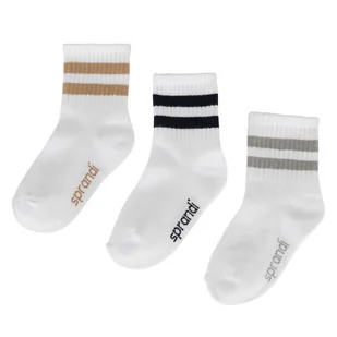 Skarpety Sprandi 0KB-001-SS25 (3-PACK) Biały - Skarpetki dla dzieci - miniaturka - grafika 1
