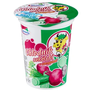 Mlekpol Chłodnik sokolski z warzywami 400 g - Soki i napoje niegazowane - miniaturka - grafika 1