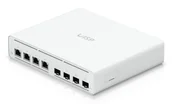 Pozostałe akcesoria sieciowe - Ubiquiti UISP -S-PLUS łącza sieciowe Zarządzany 2.5G Ethernet (100/1000/2500) Obsługa PoE 1U Biały - miniaturka - grafika 1