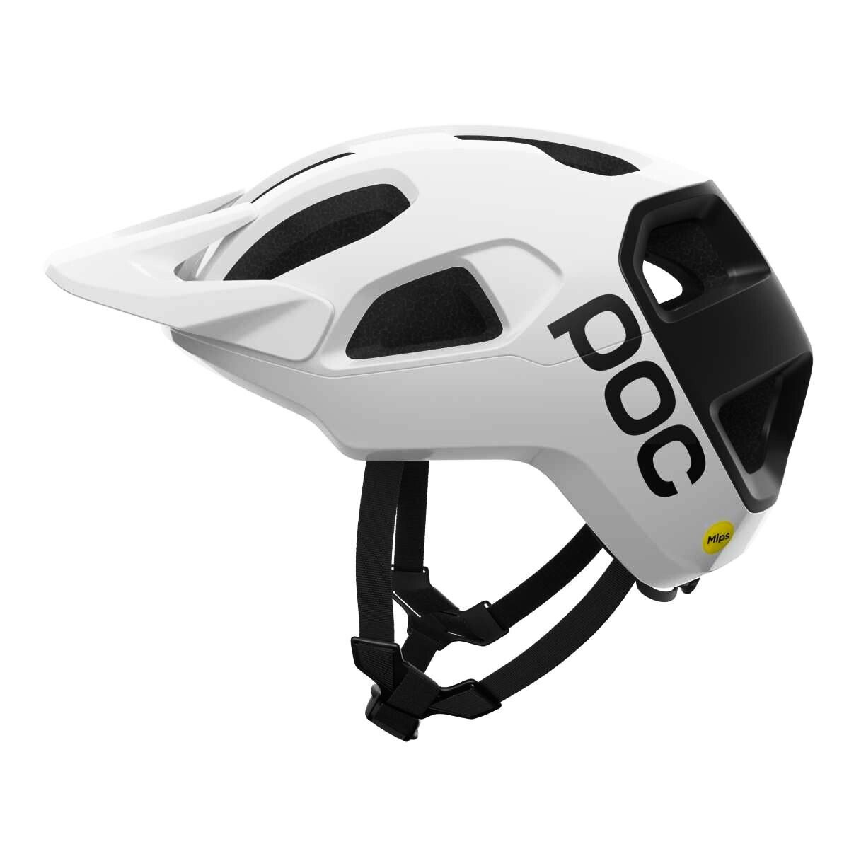 Kask rowerowy POC Cularis Hydrogen White/Uranium Black Matt w. Logo S